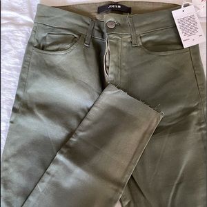 Joe’s Leather-look Skinny Jeans